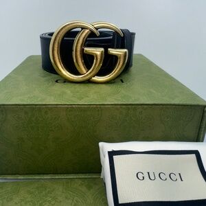 Gucci Black Marmont Size 85